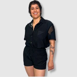 Zero Waste Daniel Black Swim Shorts Size Small